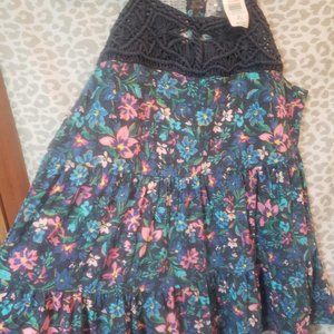 Torrid babydoll top crochet size 2 NWT